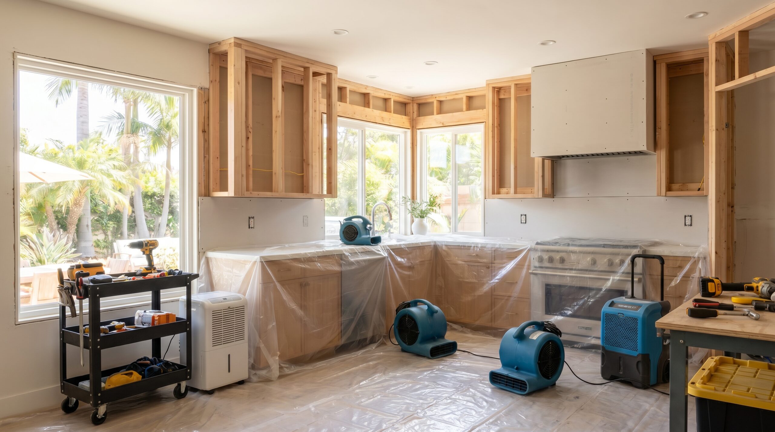 Emergency restoration project in Riverside County